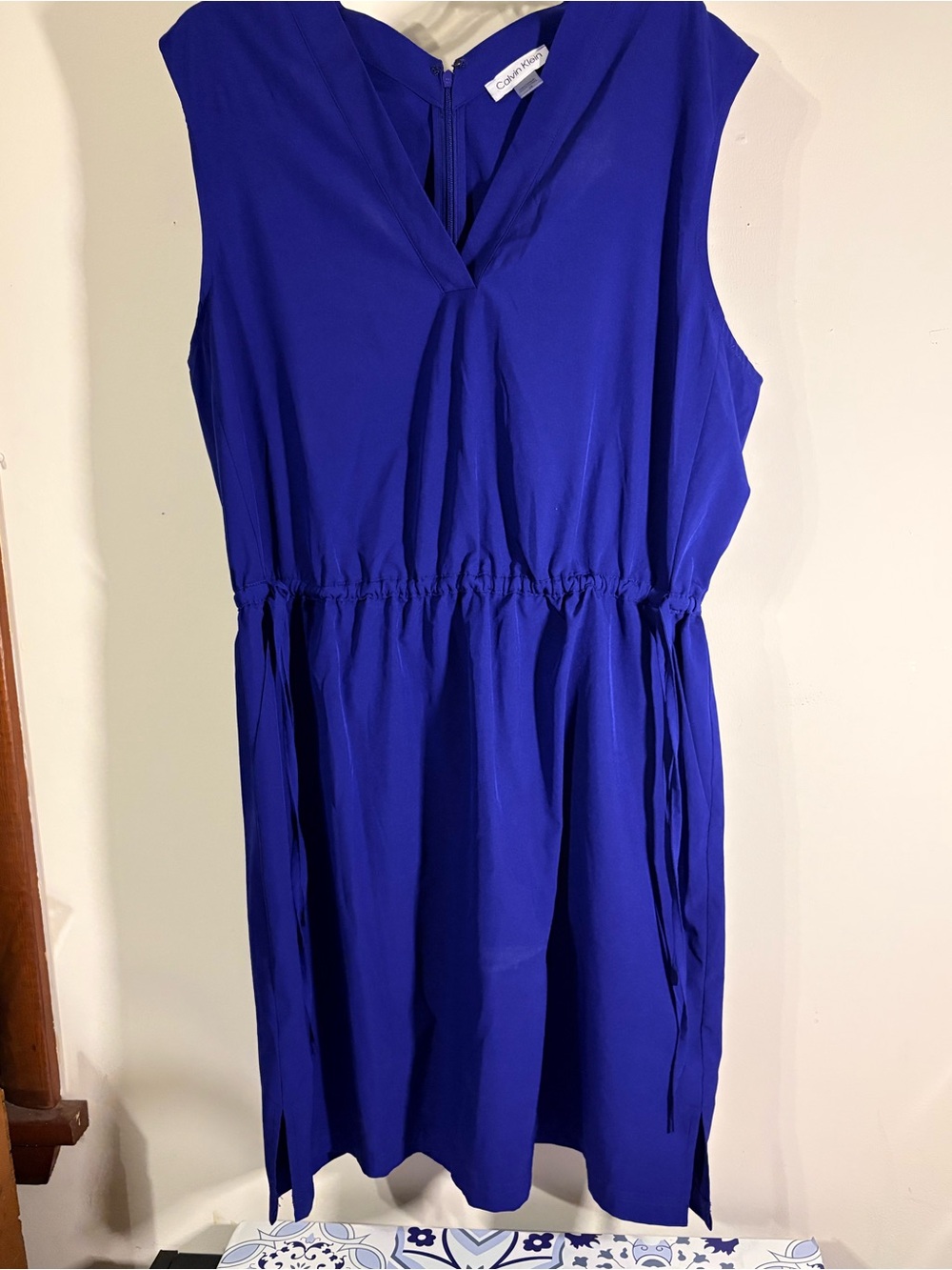 Calvin Klein Royal Blue Sleeveless Dress